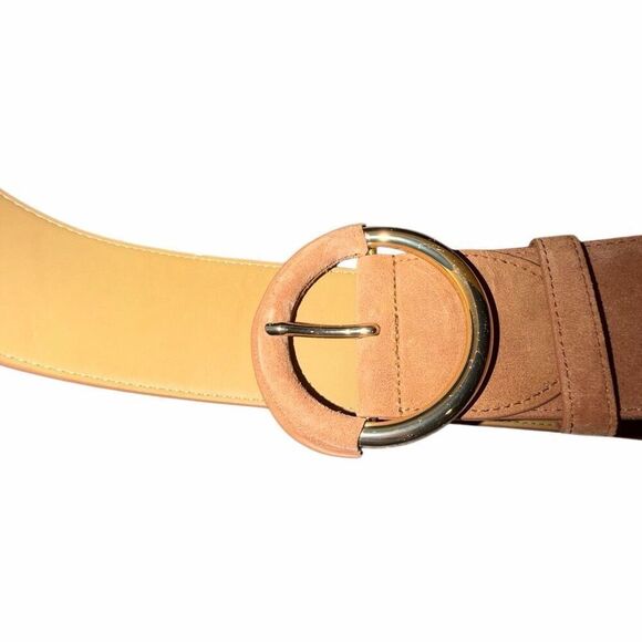 Talbots tan suede leather belt- size L main image 4